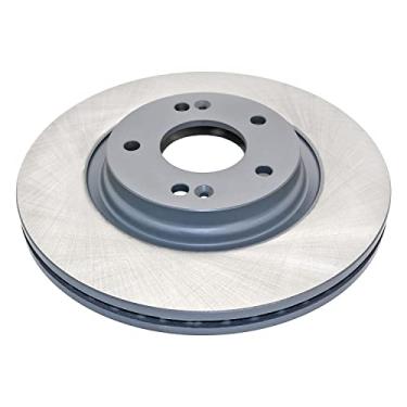 Imagem de Durago Disco de freio dianteiro ventilado série Titanium BR90180601 compatível com modelos selecionados Hyundai Sonata