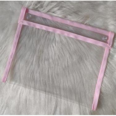 Imagem de Pasta para caderneta de vacinação com botão - Espaço da Neide, Rosa be