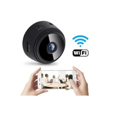 Imagem de Mini Câmera de Segurança Espiã Wifi Visão Noturna 1080P HD - A9