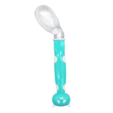 Imagem de Colher para Bebê Passear Silicone, Azul