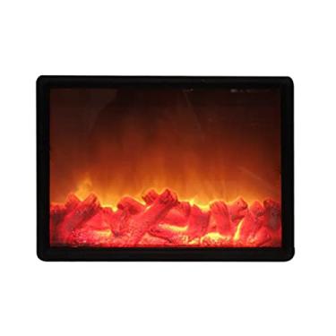 Imagem de Lareira Falsa Pequena, Lâmpada de Fogo LED Com Efeito de Chama, Lareira Portátil Com Carga USB Operada por Bateria, Decoração de Natal Interna Externa (sem Função de Aquecedor