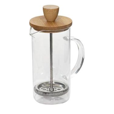 Imagem de Cafeteira Prensa Francesa Bambu 600ml AF20246 - Mimo Style