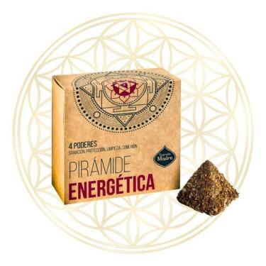Imagem de Incenso Sagrada Madre Pirâmide Energética, 4 Poderes