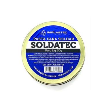Imagem de Pasta Para Soldar 50g Eletrônica Original Implastec