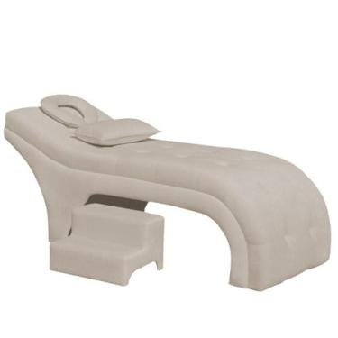 Imagem de Maca Estofada Estética Botonê 60 cm Sobrancelha Cilios - Fina Mobília