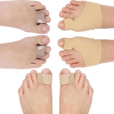 Imagem de Kit 3 Pares Protetor Corretor Joanete alivio da dor Cód-165 - SWG, BEG