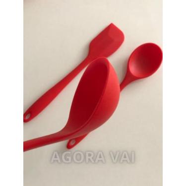 Imagem de Silicone Original Utensílios de Cozinha - Espátula Pão Duro - Concha -