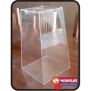 Imagem de Urna em Acrílico Cristal  - Kit com 15 urnas - Monplás