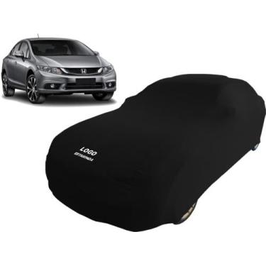 Imagem de Capa Preta Honda Civic G9 Anti-risco Tecido Lycra - Mz, Preta