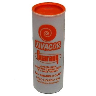 Imagem de Corante Guarany Vivacor Amarelo Ouro 40g