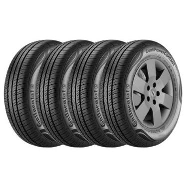 Imagem de Kit 4 Pneus Continental 195/55 R16 87V FR ContiPowerContact