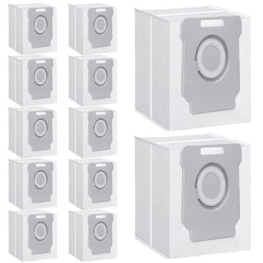 Imagem de LesinaVac 12 Pack Replacement Vacuum Bags for iRobot Roomba i7 Plus i7+ (7550) i3+ (3550) i4+(4552) i6+ (6550) i8+ (8550) s9+ (9550) j7+ (7550) I & S & J Series Clean Base Automatic Dirt Disposal Bags