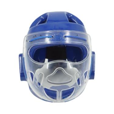 Imagem de rockible Karate chapelaria boxe cabeça engrenagem taekwondo muay thai resistente ao impacto esportes kickboxing masculino feminino respirável capacete de boxe, M