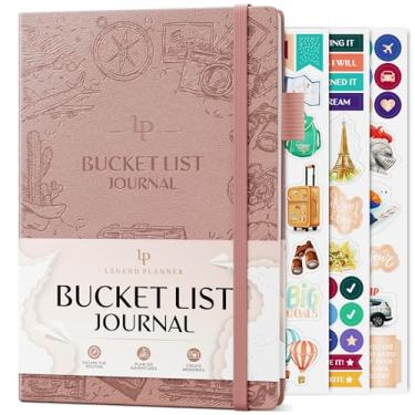 Imagem de Legend Planner Agenda Bucket List (A5 (14,5 x 21 cm), ouro rosa gravado)