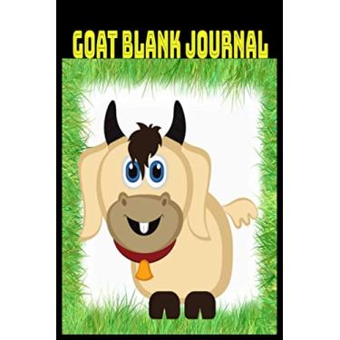 Imagem de Goat Blank Journal: 6 x 9 inches goat notebook goat gifts notbook