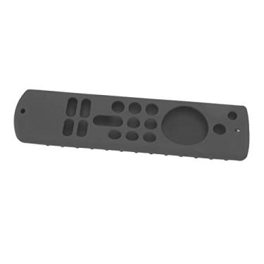 Imagem de Capa de Silicone para Controle Remoto para Fire TV Stick, Capa Remota para Fire TV Stick TV Capa Protetora de Silicone Antiderrapante Com Cordão Capa de Controle Remoto de 3ª