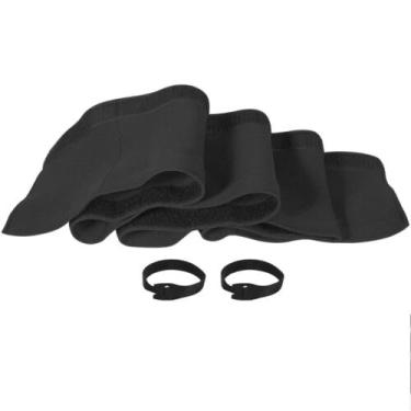 Imagem de Capa organizadora de cabos para motor de pesca pesada, capa de cabo de revestimento de troll de 152 cm para exterior, capa de fio de motor de neoprene para troll