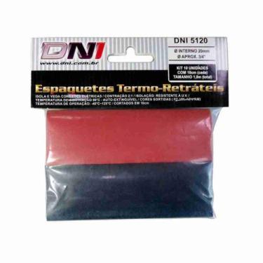 Imagem de Espaguete Termo Retratil Dni 20Mm Com 10Pecas 5120