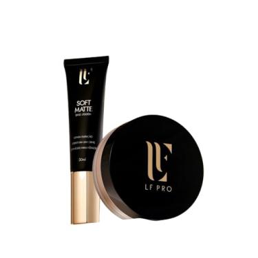 Imagem de Kit Base Soft Matte Cor 01 + Pó Soft Eye Cor 01 LF Pro (2 Produtos)