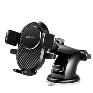 Imagem de Suporte Celular Gps Carro Veicular Trava Automatica 360º