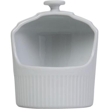 Imagem de Germer, Pote de sal em porcelana, modelo assar ou servir, 375 ml, Branco