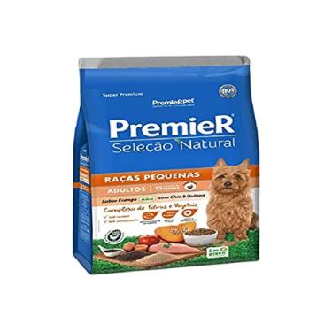 Imagem de Premier Pet Ração Para Cães Seleção Natural Raças Pequenas Frango & Chia/Quinoa 1Kg Premier