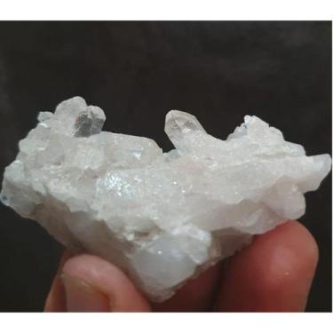 Imagem de Mini Cristal Drusa Natural Pedra de Garimpos de Minas Gerais - Cristai