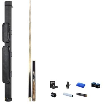 Imagem de Taco de Bilhar Premium, Feito com Madeira Durável, Construção Robusta e Design Exclusivo para Jogadores (A Tacos de bilhar e acessórios+ barril de tacos, 10mm)