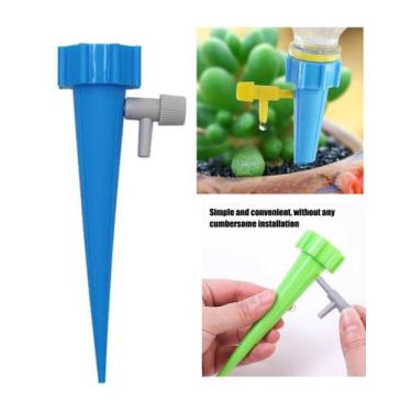 Imagem de Gotejador Garrafa Pet irrigador Jardm Plantas Hortas Rosqueável Gotas 