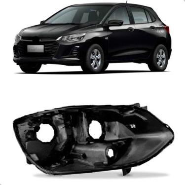 Imagem de Carcaça Farol Onix 2020 A 2024 Modelo Com Projetor - SP ACESSÓRIOS, Di