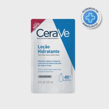 Imagem de Loção hidratante cerave pele seca A extra seca 237ML - refil