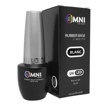 Imagem de Gel Base Adore Omni Rubber Base Gel Corretor Blanc 10Ml