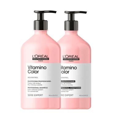 Imagem de Kit Loreal Vitamino Color - Shampoo E Condicionador 750ml.