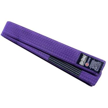 Imagem de Faixa Jiu Jitsu Especial Shinai Ponta Preta, N3 - 10 anos +, Roxo, Pre