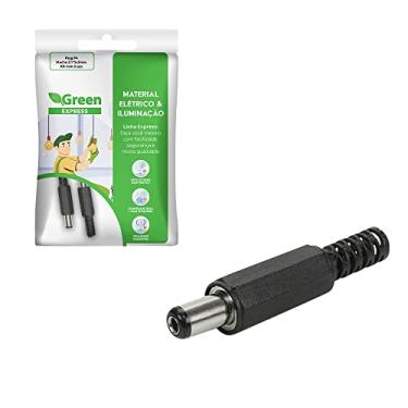 Imagem de Plug P4 Macho 2.1*5x5mm - Kit Com 2 Plugs