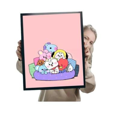 Imagem de BTS BT21 HD Qualidade Pôster De Arte De Parede Boa Impressão Decoração
