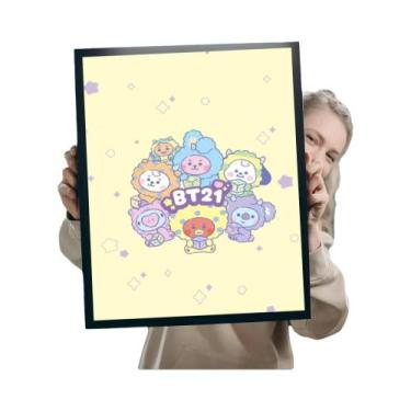 Imagem de BTS BT21 HD Qualidade Pôster De Arte De Parede Boa Impressão Decoração