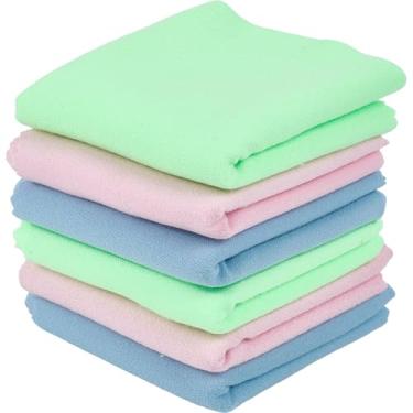 Imagem de CREATCABIN 6 Panos de limpeza de violão panos de limpeza de violino pano de limpeza de instrumento musical pano de microfibra polimento premium para violino, piano, clarinete, trompete, saxofone