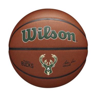 Imagem de Bola Basquete Wilson NBA Milwaukee Bucks Tm 7