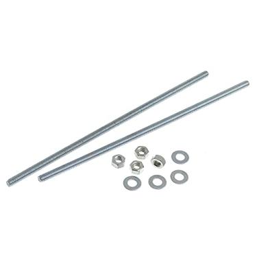 Imagem de Bemfixa 8197 Barra Roscada com Porca+Arruela, 6 mm, 2 unidades