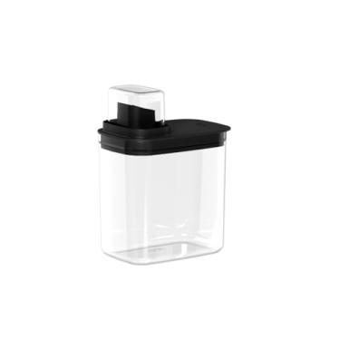 Imagem de Dispenser para Lavanderia 1,5 Litros Organizador de Sabão/Amaciante Flow Ou Cor:Preto
