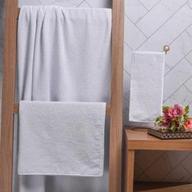 Imagem de Toalha De Lavabo Profissional Super Macia Algodão 28X31 - BENE CASA