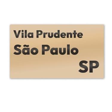 Imagem de Imã de Geladeira Vila Prudente São Paulo MDF 7cm x 4cm