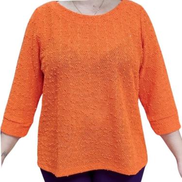 Imagem de Blusa Feminina Domênica Detalhes Paetês 3/4