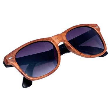 Imagem de Thacher's Nook Óculos de sol infantis com armação de madeira para meninos e meninas com proteção UV400 (idades 3-12), Marrom, Kids