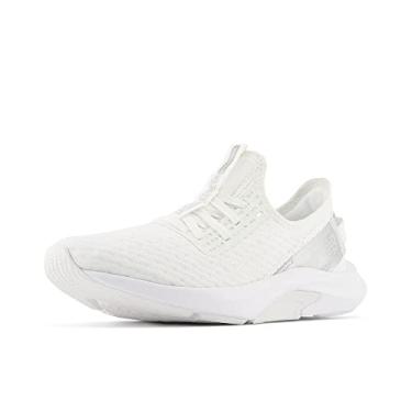 Imagem de New Balance Tênis feminino DynaSoft Nergize Sport V2 Cross Trainer, Branco/branco/cinza quartzo, 9 Wide
