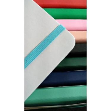 Imagem de Caderno sketchbook para desenho 21x14 várias cores folhas amareladas 9