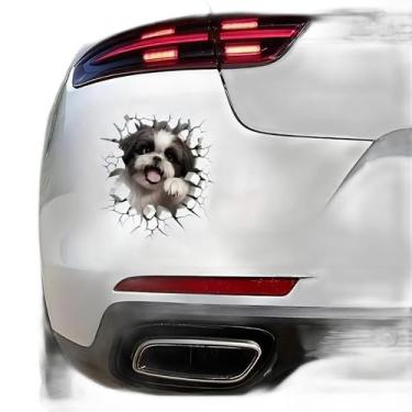 Imagem de Adesivo De Carro Cachoro Mod22 - Lojinha Da Luc Adesivos