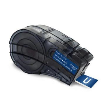 Imagem de Fita Compatível Brady Vinil M21-750-595-BL Azul Letra Branca 19mm - Ge