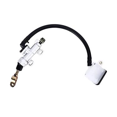 Imagem de Generic Reservatório de Cilindro Mestre do Freio Traseiro, Cilindro Mestre do Freio Traseiro Robusto Sem Deformação para Chinês Bike de Bicicleta ATV Quad 4 Wheeler